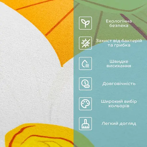 Коврик влагопоглощающий Wall Sticker 50х80х3 мм SW-00002546 - фото 4