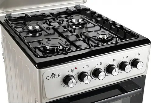 Плита комбінована Castle CPG-50B сіра - фото 4