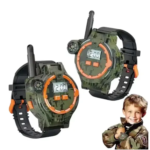 Рація, 24 см, 2 шт., годинник, акумулятор, компас, LZ060