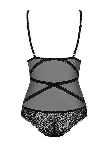 Боди Obsessive Bondea L/XL черный - фото 5