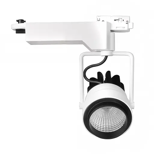 Светильник трековый поворотный LED 412/30W CW WH/BK COB Brille 32-072 - фото 3