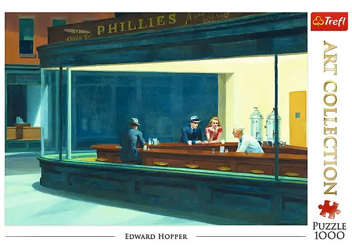 Пазл Trefl Опівнічники Едвард Гоппер 1000 ел. (10747) - фото 2