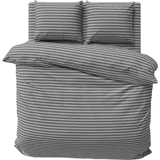 Комплект постельного белья LeLit Полутораспальный 150х215 см бязь B-1249/2 серый (le2000000341194)