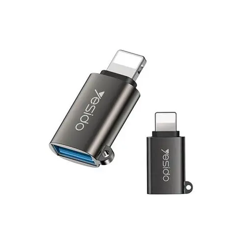 OTG переходник Yesido GS14 Lightning to USB 3.0 метал - фото 3