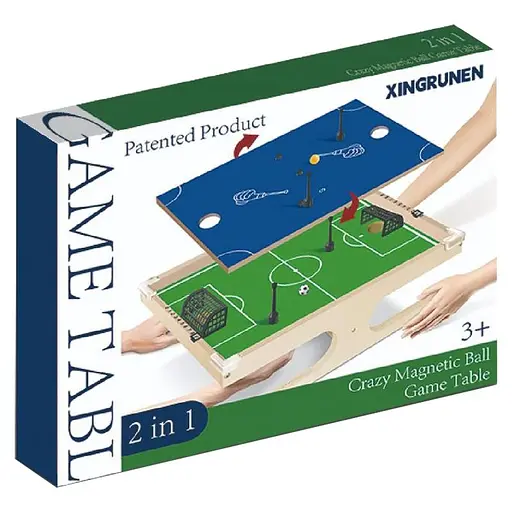 Настільна інтерактивна гра Epik SHT XC-D25 2in1 Crazy Magnetic Ball Blue / Green - фото 3