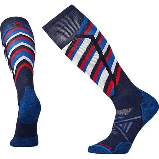Шкарпетки Smartwool Men's PhD Ski Medium Pattern SW 15036 M Navy Smart Wool (1033-SW 15036.201-M)