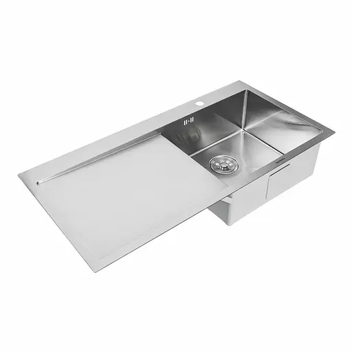 Кухонная мойка Germece Handmade 1000x500x230 R (с креплением), Нержавеющая сталь - фото 2