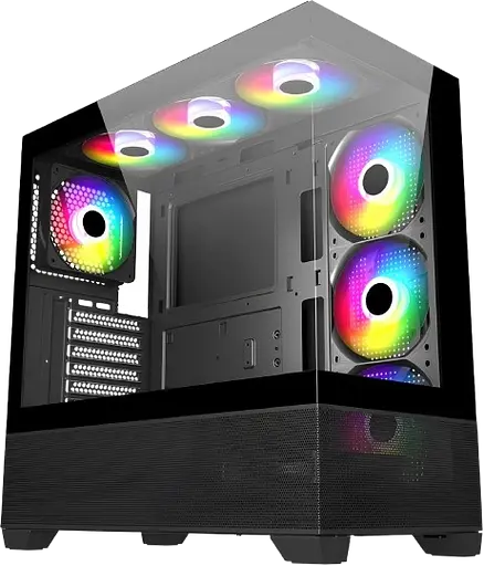 Корпус GTL Gaming Universe ARGB Black (GTLXE218) - фото 2