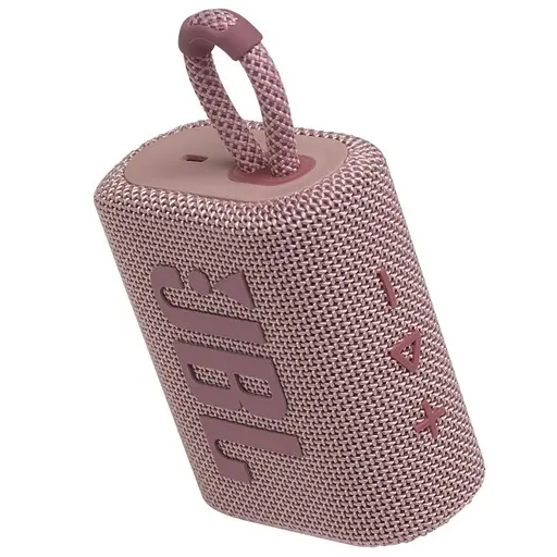 Колонка JBL GO3 (JBLGO3PINK) бездротова портативна рожева 6925281975677 - фото 3