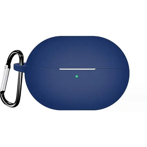 Чохол-накладка DK Silicone Candy Friendly із карабіном для Huawei FreeBuds Pro 3 (dark blue)