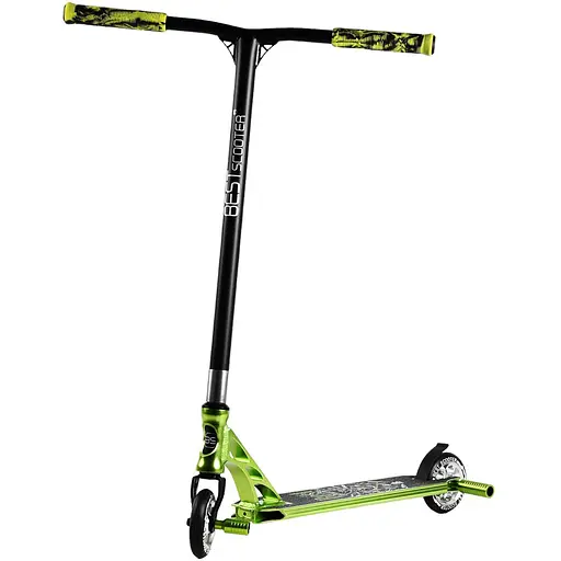 Самокат трюковий Best Scooter 60х85 см Зелений 000231658