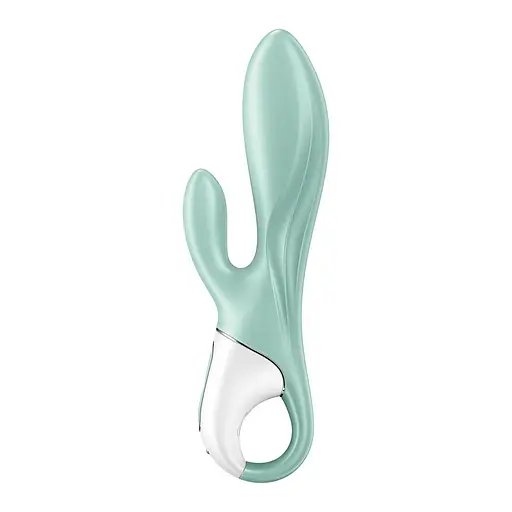 Вібратор-кролик Satisfyer Air Pump Bunny 5+ 21.5х3.6 см м'ятний - фото 5