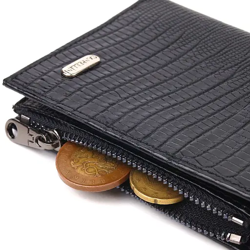 Кожаный кошелек Canpellini 9.7х11.5х1.5 см acs0025180 - фото 5