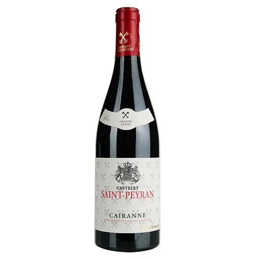Вино Castelet Saint Peyran 2018 Cairanne AOP, червоне, сухе, 0,75 л