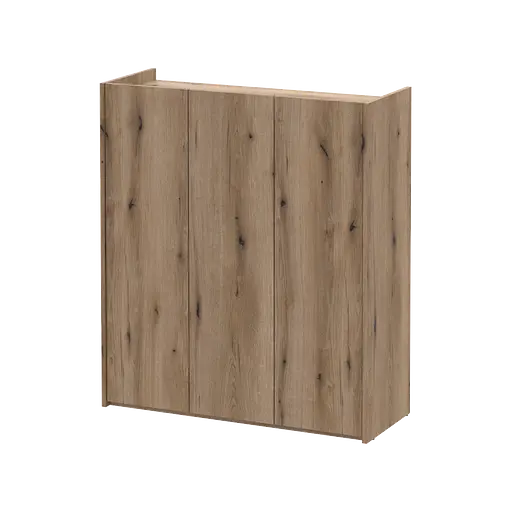 Тумба для обуви Doros Кассель Дуб Эвок 3 ДСП 97х40х110 (41516210)