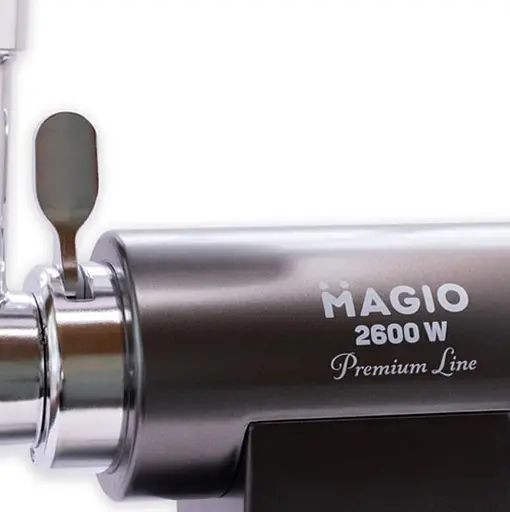 Мясорубка электрическая Magio MG-271 мясорубка 3 решетки Черный 2600 Вт - фото 3