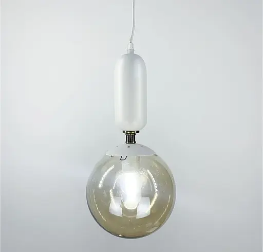 Підвісний світильник в трьох кольорах об‘ємного плафону | Арт. 12015/1 WT | Line F - фото 4