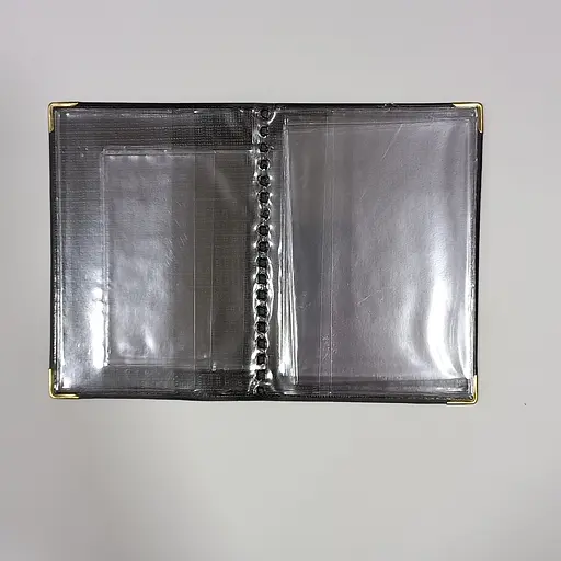 Обложка кожзам на документы водителя 00556, тиснение золотом МИКС - фото 1