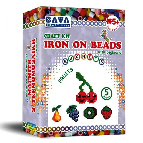 Набір для творчості "Термомозаїка: Фрукти" ТМ-010 Камертон (4820129200879) - фото 1