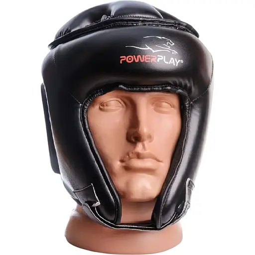 Боксерский турнирный шлем PowerPlay 3045 S Black - фото 3