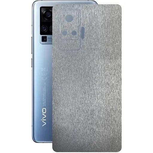 Защитная пленка StatusSKIN для Vivo X51 5G Корпус Винил Металл серебро - фото 1