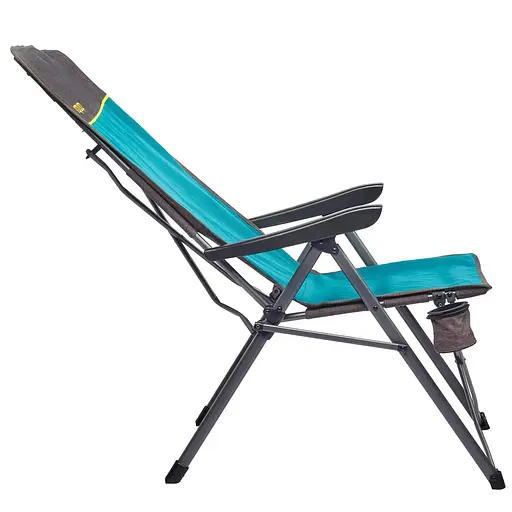 Крісло розкладне Uquip Justy XL сіро-блакитне (DAS303232) - фото 3