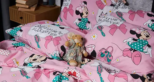 Набор наволочек Moon&Star Бязь Gold Люкс Minnie's Makeover 40х60 см 2 шт - фото 3