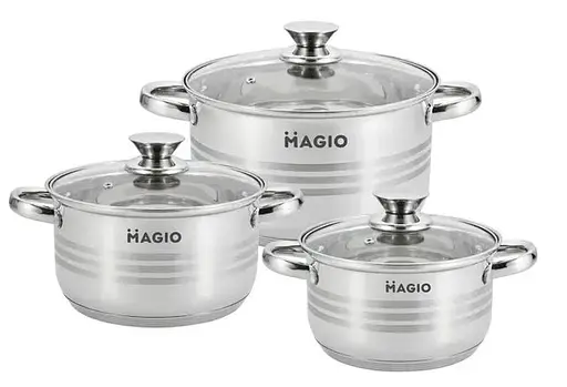 Набір посуду Magio з 6 предметів MG-1200 - фото 1