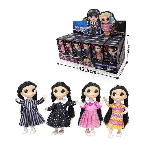 Кукла Венздей, LK1426-1 - фото 2