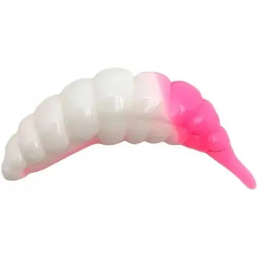 Силикон FishUP Ozi 1.2" cheese taste #132 - White/Bubble Gum (10 шт/уп)