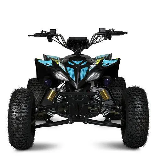Электромобиль детский Квадроцикл E-FOX-1450-4 60V20AH до 45 км/ч до 150 кг SD Bluetooth USB свет синий - фото 10