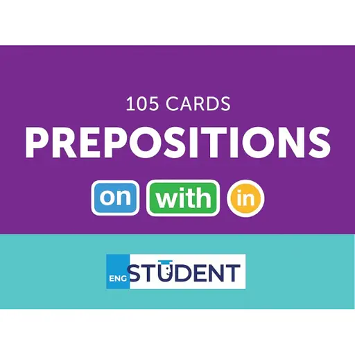 Картки для вивчення English Student Prepositions - фото 1