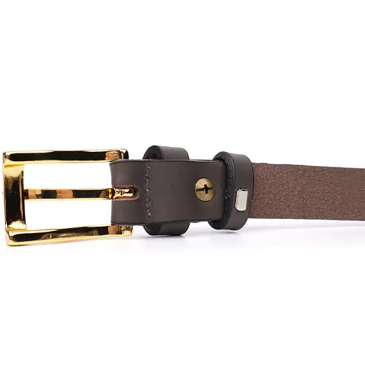 Ремінь шкіряний Grande Pelle для жінок 120х2 см елегантний вузький acs0029637 - фото 6