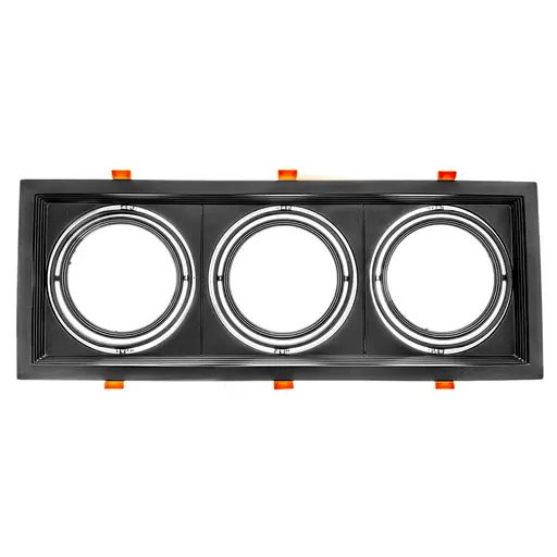 Светильник врезной поворотный Brille ML-020/3 AR111 BK G53 48-024 - фото 7