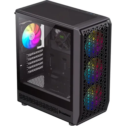 Корпус GameMax Forge COC без БП Black (Forge COC) - фото 8