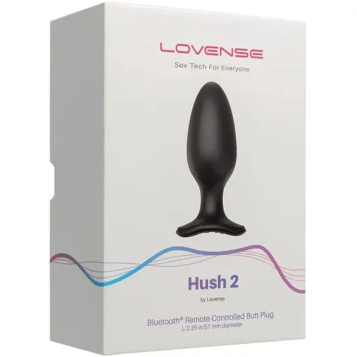 Анальна смарт-вібропробка Lovense Hush 2 розмір L - фото 5