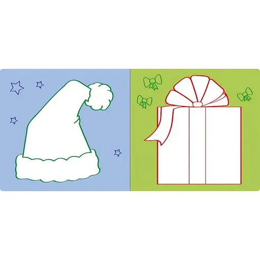 Розвиваюча книжка Наклейки-картинки "Новий рік" 668010, 8 сторінок - фото 3