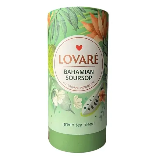 Чай Lovare багамский саусеп зеленый 80 г к/б - фото 1