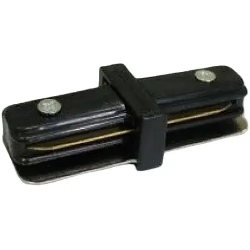 З'єднувач прямий Horoz Electric для шинопроводу чорний - фото 1