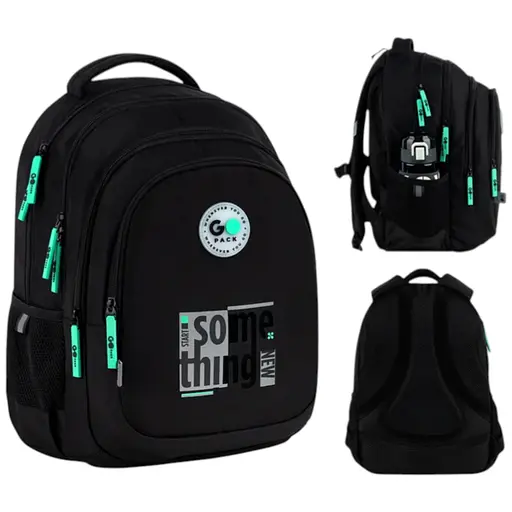 Рюкзак GoPack Teens 162M-4 Черный (GO26-162M-4) - фото 1