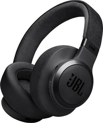 Навушники бездротові JBL Live 770NC Black Bluetooth мікрофон динаміки 40 мм акумулятор 750 mAh (JBLLIVE770NCBLK)
