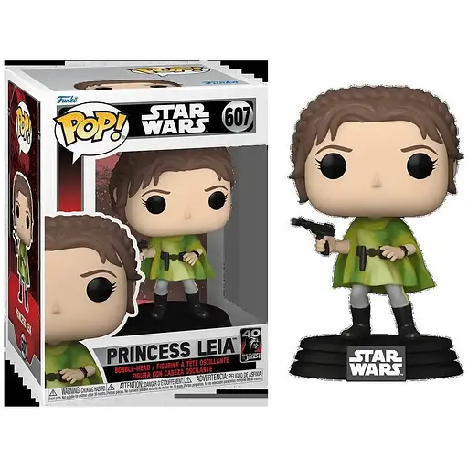 Коллекционная фигурка Funko Pop Фанко Поп Звёздные войны Принцесса Лея Star Wars Princess Leia 10 см FP SW