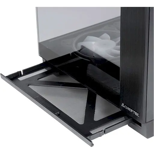 Корпус Chieftec Visio Black (GM-30B-TG-OP) [134709] - фото 7