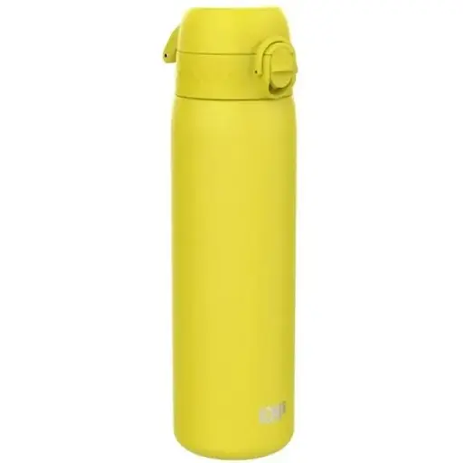 Пляшка для води ION8 металева 600 мл Stainless Steel Yellow (I8SS600YEL) - фото 1