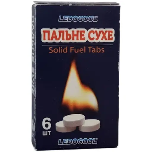 Пальне сухе в таблетках LEDOCOOL 6 шт.