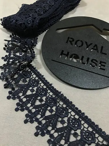 Мереживо Троянда синє - фото 3