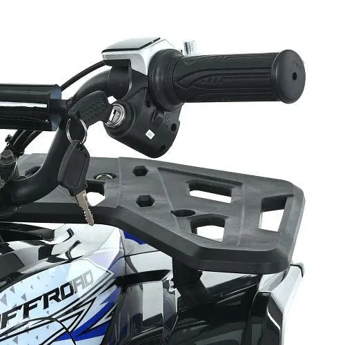 Электромобиль детский Квадроцикл HB-FFA1000-4(MP3) 12V 12AH муз свет Bluetooth синий - фото 8