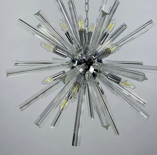 Светильник SPUTNIK TRIEDRI в стиле модерн Ст. MD 9058 CH | Line F - фото 2