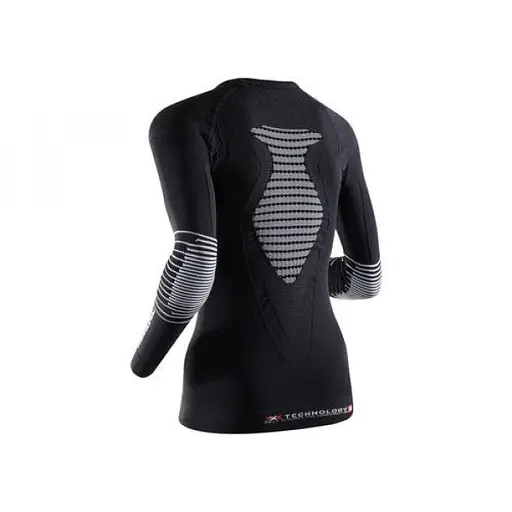 Термокофта X-Bionic Energizer MK2 Shirt Long Sleeves Woman L/XL Чорний (1068-I020275 L/XL B119) - фото 2