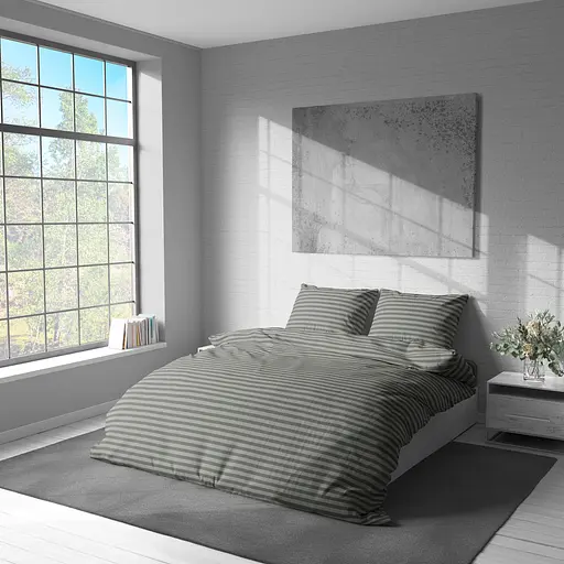 Комплект постільної білизни LeLit Євро 200х215 см бязь B-1226/1 кавовий (le2000000334899) - фото 3